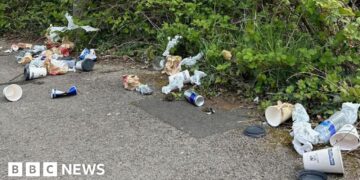 Drivers 'chucking stuff out of windows' blamed as litter on 99% of main roads