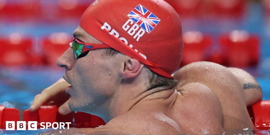 A graphic showing a swimmer, pills, Las Vegas sign and a bulked up silhouette