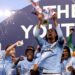 Nico O'Reilly celebrates