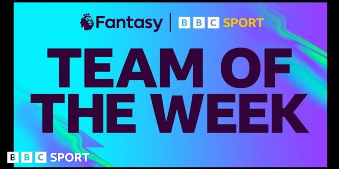 BBC Sport FPL team of the week graphic