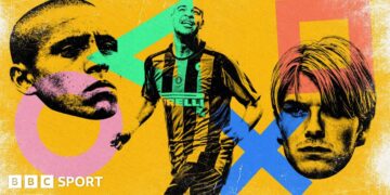 Roberto Carlos, Adriano and David Beckham
