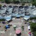 Five killed in huge fire at packed Mexico fairground