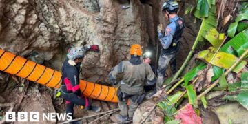 Five people found alive after week trapped in flooded Laos cave