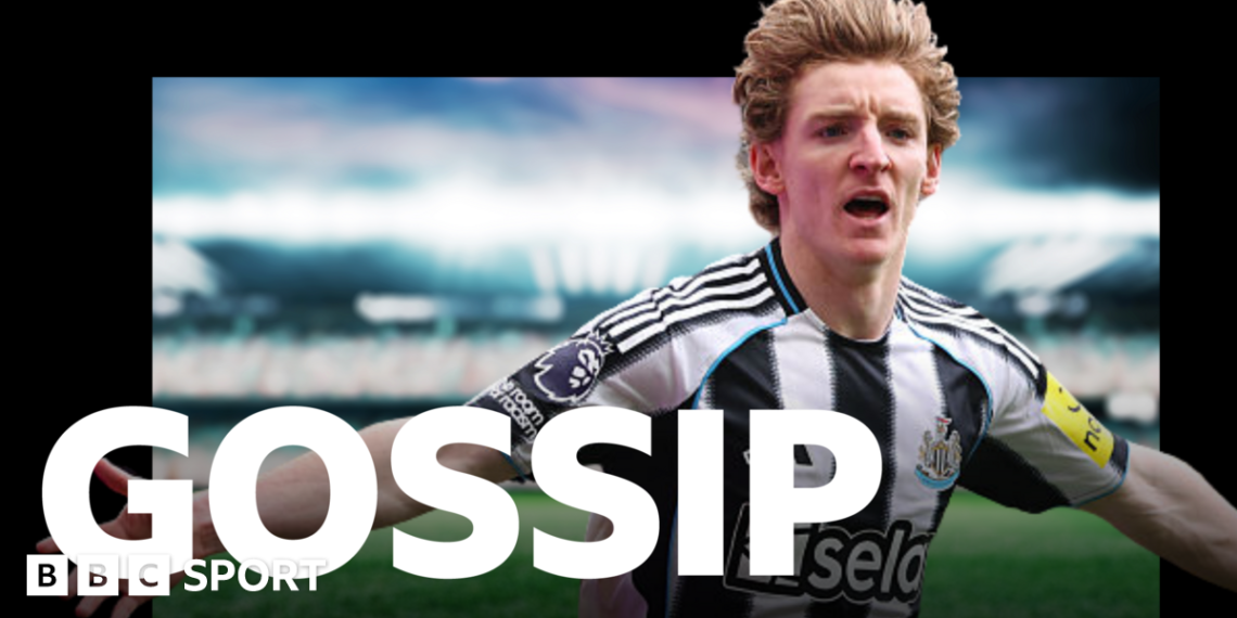 BBC Sport Gossip graphic featuring an image of Real Madrid's Federico Valverde