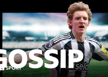 BBC Sport Gossip graphic featuring an image of Real Madrid's Federico Valverde