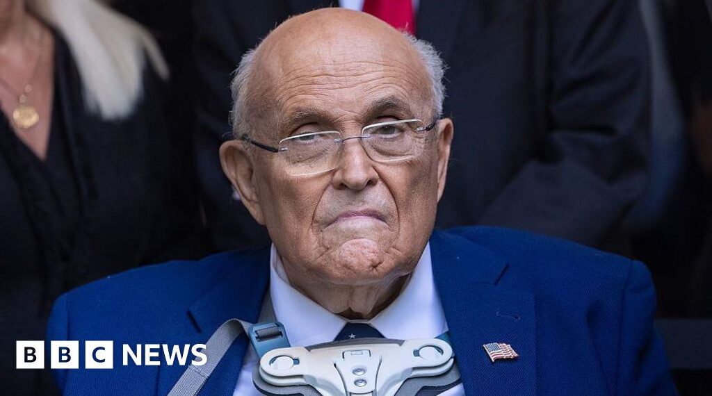 Former New York City mayor Rudy Giuliani recovering from pneumonia and 'now breathing on his own'