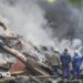Four dead and dozens injured in wave of Russian strikes on Kyiv