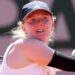 Britain's Francesca Jones hits a shot during her second round match at the French Open