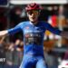 Jonas Vingegaard celebrates winning stage 14 of 2026 Giro d'Italia