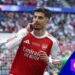 Watch as Kai Havertz gives his side a comfortable lead by socring the opening goal for Arsenal against Paris St Germain in the Champions League final.