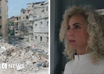 How a huge wave of Israeli strikes brought chaos to Lebanon