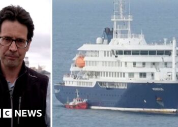 How operation to disembark passengers on virus-hit cruise will work