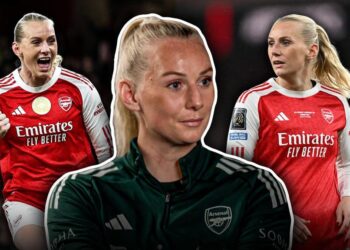 Arsenal forward Stina Blackstenius