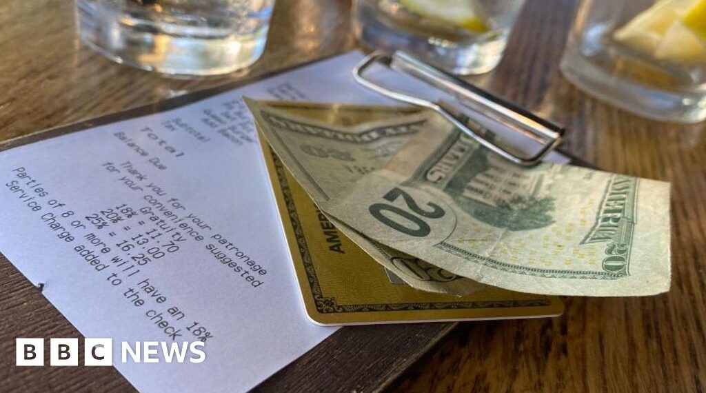 Is 'out of control' US tipping culture spreading overseas?