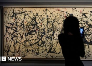Jackson Pollock painting sells for record $181m at auction