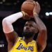 Los Angeles Lakers player LeBron James