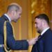 Prince of Wales presents Luke Littler with MBE