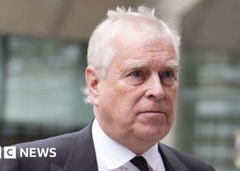 Man charged with allegedly threatening Andrew Mountbatten-Windsor