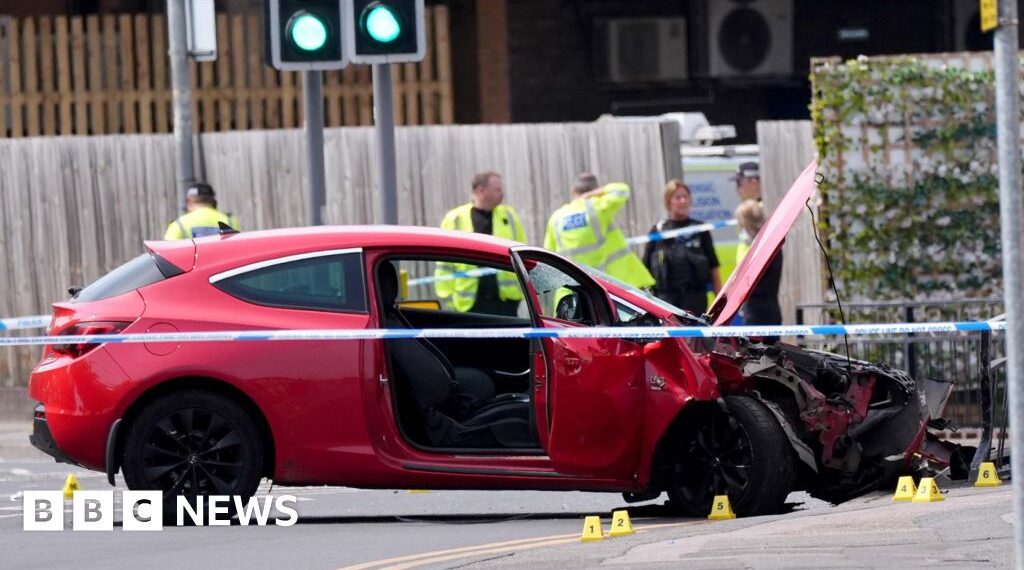 Man in court after car hits five in town centre