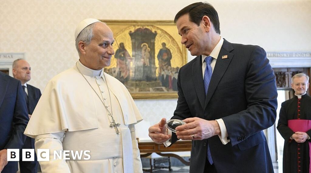 Marco Rubio meets Pope Leo amid tensions with Trump over Iran war