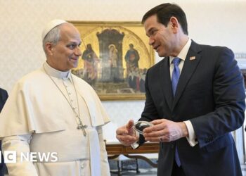 Marco Rubio meets Pope Leo amid tensions with Trump over Iran war