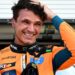 McLaren's Lando Norris during Miami Grand Prix sprint qualifying
