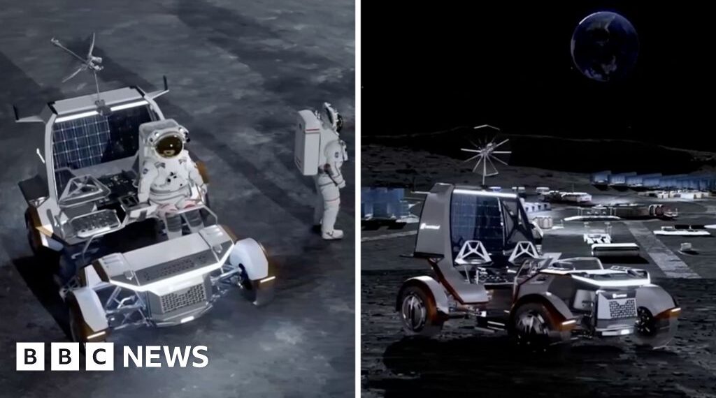 Nasa shows renderings for planned permanent moon base