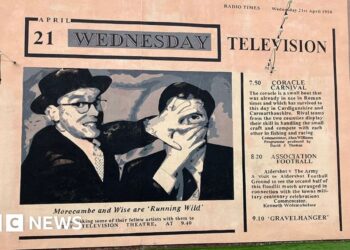 New Eric Morecambe mural unveiled for centenary