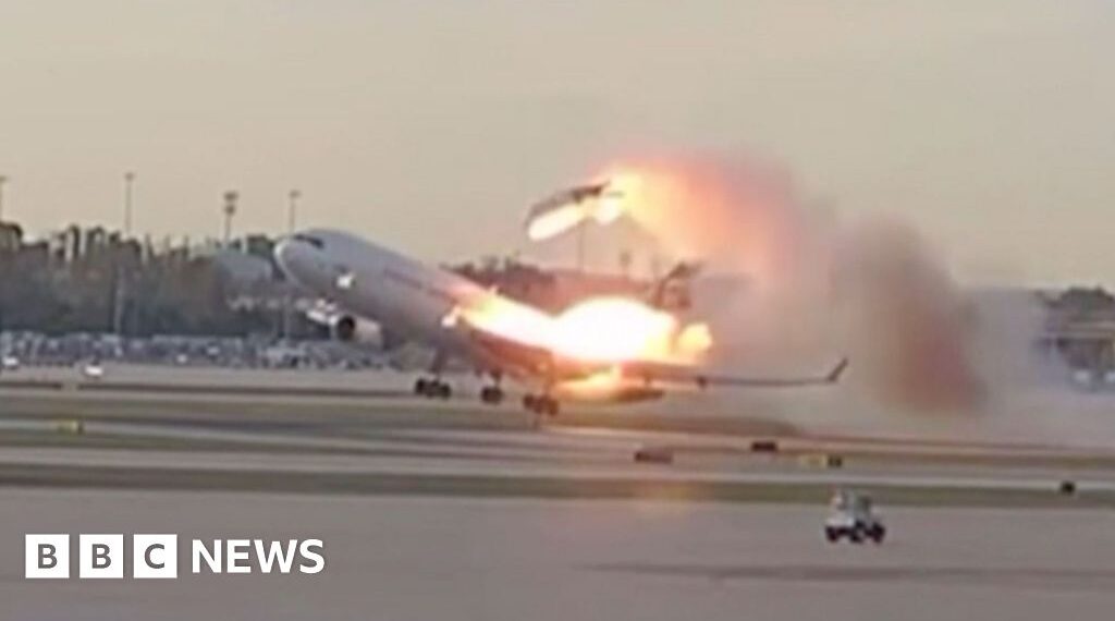 New video captures engine ripping off cargo plane in deadly Kentucky crash