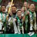 Referee Don Robertson awards a free-kick during the Scottish Premiership match between Hibernian and Heart of Midlothian