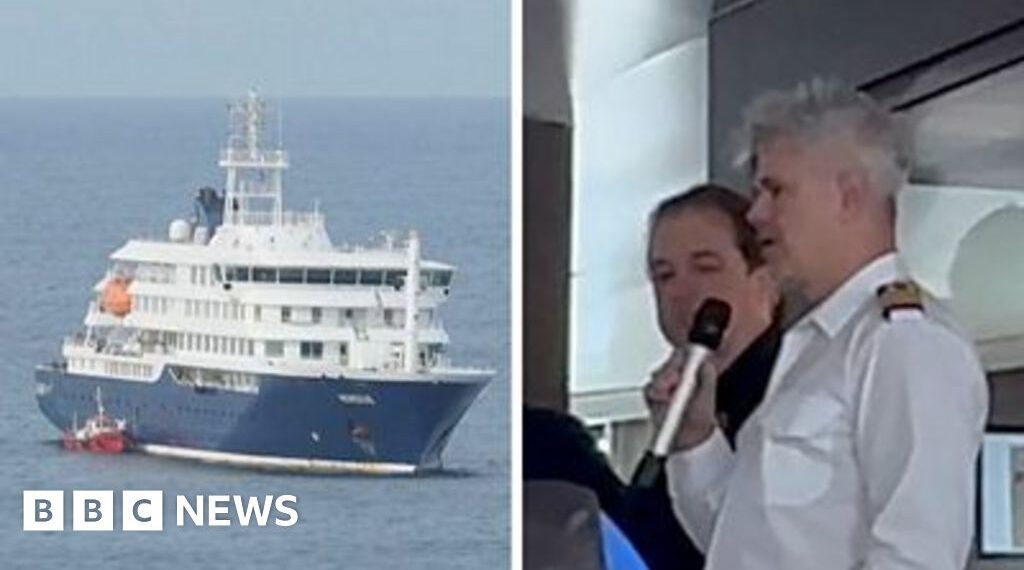 Passengers told virus-hit cruise ship 'not infectious' after first death