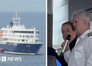 Passengers told virus-hit cruise ship 'not infectious' after first death