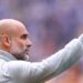 Pep Guardiola waving