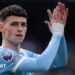 Phil Foden claps