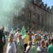 Police pelted with bottles as Celtic fans celebrate Scottish Premiership title