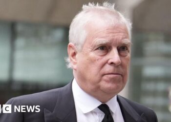 Police say man arrested over 'intimidating behaviour' near Andrew's home