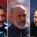 A composite image of Nottingham Forest manager Vitor Pereira, West Ham boss Nuno Espirito Santo and Spurs manager Roberto de Zerbi