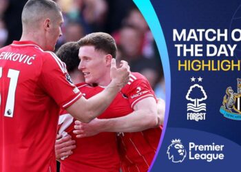 Nottingham Forest celebrate