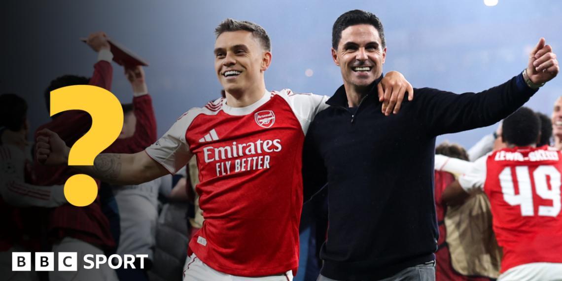 Arne Slot and Mikel Arteta