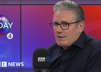 Protests may need to be stopped in some cases, Keir Starmer suggests