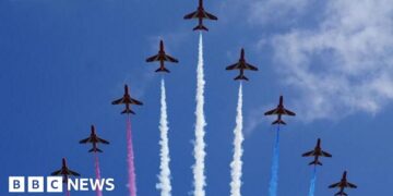 Red Arrows to fly with fewer jets to preserve ageing fleet