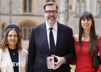 Richard Osman and Bill Bailey receive honours at Windsor