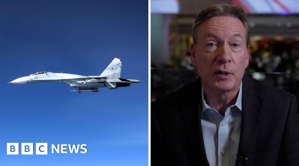 Russian jets intercepting an RAF spy plane is 'serious incident'