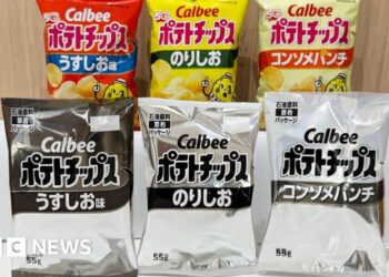 Snack giant switches to black and white packaging as Iran war hits ink supplies