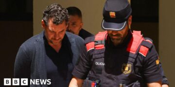 Son of Mango boss arrested over father's fatal fall from cliff