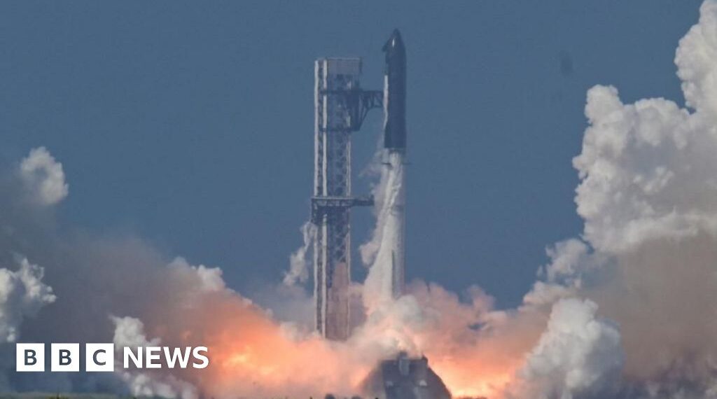SpaceX launches massive Starship V3 rocket on test flight