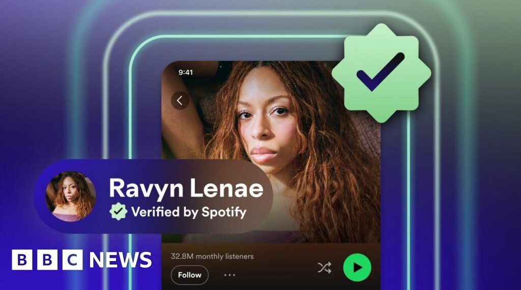 Spotify adds 'Verified' badges to distinguish human artists from AI