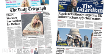 Starmer has no plan for Britain' and 'The heat's still on'