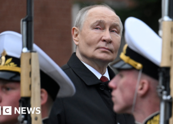 Steve Rosenberg: This year's Victory Day parade in Moscow felt very different