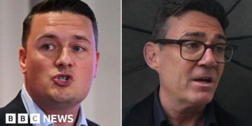 Streeting says he would join leadership race as Burnham vows to 'save' Labour